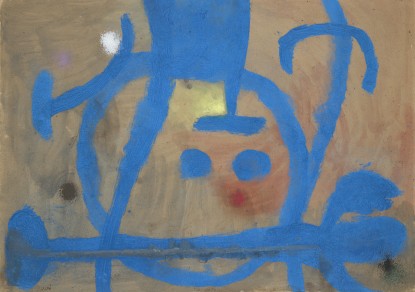 Joan Miró, Blue Head, 1962